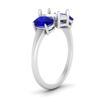 Load image into Gallery viewer, semi-mount-sapphire-3-stone-basket-engagement-ring-in-white-gold-FD10416SMRGSABLANGLE2-NL-WG