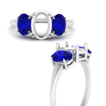 Load image into Gallery viewer, semi-mount-sapphire-3-stone-basket-engagement-ring-in-white-gold-FD10416SMRGSABLANGLE3-NL-WG