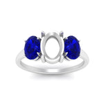 Load image into Gallery viewer, semi-mount-sapphire-3-stone-basket-engagement-ring-in-white-gold-FD10416SMRGSABLANGLE5-NL-WG