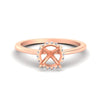 Load image into Gallery viewer, Secret Halo Semi Mount Engagement Ring