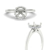 Load image into Gallery viewer, Secret Halo Semi Mount Engagement Ring