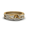 Load image into Gallery viewer, semi-mount-simple-diamond-twisted-vine-bridal-ring-sets-in-14K-yellow-gold-FD8233SM-NL-YG