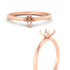 Load image into Gallery viewer, Semi Mount Tulip Engagement Ring