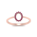 Load image into Gallery viewer, semi-mount-sunflower-halo-pink-sapphire-engagement-ring-in-rose-gold-FD9704SMRGSADRPI-NL-RG