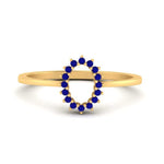 Load image into Gallery viewer, semi-mount-sunflower-halo-sapphire-engagement-ring-in-yellow-gold-FD9704SMRGSABL-NL-YG
