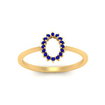 Load image into Gallery viewer, semi-mount-sunflower-halo-sapphire-engagement-ring-in-yellow-gold-FD9704SMRGSABL-NL-YG