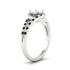 Load image into Gallery viewer, Swirl Split Semi Mount Ring For Women