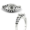Load image into Gallery viewer, Swirl Split Semi Mount Ring For Women