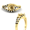 Load image into Gallery viewer, Swirl Split Semi Mount Ring For Women