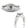 Load image into Gallery viewer, Swirl Split Semi Mount Ring For Women