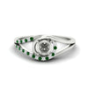 Load image into Gallery viewer, Swirl Split Semi Mount Ring For Women