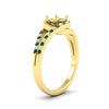 Load image into Gallery viewer, Swirl Split Semi Mount Ring For Women