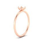 Load image into Gallery viewer, semi-mount-thin-classic-solitaire-engagement-ring-in-rose-gold-fdens9358smrangle2-nl-rg