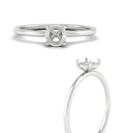 Load image into Gallery viewer, semi-mount-thin-classic-solitaire-engagement-ring-in-white-gold-fdens9358smrangle3-nl-wg