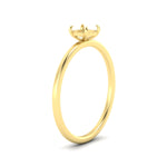 Load image into Gallery viewer, semi-mount-thin-classic-solitaire-engagement-ring-in-yellow-gold-fdens9358smrangle2-nl-yg