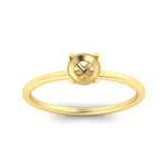 Load image into Gallery viewer, semi-mount-thin-classic-solitaire-engagement-ring-in-yellow-gold-fdens9358smrangle5-nl-yg