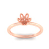 Load image into Gallery viewer, Semi Mount Tulip Six Prong Solitaire Engagement Ring