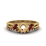 Load image into Gallery viewer, semi-mount-twisted-diamond-bridal-set-with-ruby-in-14K-yellow-gold-FD8300RSMGRUDR-NL-YG.jpg