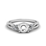 Load image into Gallery viewer, semi-mount-twisted-petal-diamond-engagement-ring-in-14K-white-gold-FD8300RSMR-NL-WG.jpg