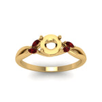 Load image into Gallery viewer, semi-mount-twisted-petal-diamond-engagement-ring-with-ruby-in-14K-yellow-gold-FD8300RSMRGRUDR-NL-YG.jpg