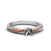 Load image into Gallery viewer, semi-mount-twisted-vine-diamond-engagement-ring-for-women-with-orange-sapphire-in-14K-white-gold-FD8233SMRGSAOR-NL-WG.jpg