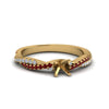 Load image into Gallery viewer, semi-mount-twisted-vine-diamond-engagement-ring-for-women-with-ruby-in-14K-yellow-gold-FD8233SMRGRUDR-NL-YG.jpg