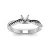 Load image into Gallery viewer, semi-mount-twisted-vine-engagement-ring-for-women-with-black-diamond-in-14K-white-gold-FD8233SMRGBLACK-NL-WG.jpg