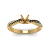 Load image into Gallery viewer, semi-mount-twisted-vine-engagement-ring-for-women-with-black-diamond-in-14K-yellow-gold-FD8233SMRGBLACK-NL-YG.jpg