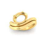 Load image into Gallery viewer, semi-mount-wave-solitaire-wedding-band-set-in-yellow-gold-fdens11566sm-nl-yg-w2.jpg