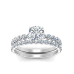 Load image into Gallery viewer, shared-prong-cushion-engagement-and-wedding-ring-set-in-FDENS3023CU-NL-WG