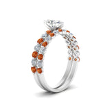 Load image into Gallery viewer, shared-prong-marquise-engagement-and-wedding-ring-set-with-orange-sapphire-in-FDENS3023MQGSAOR-NL-WG