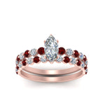 Load image into Gallery viewer, shared-prong-marquise-engagement-and-wedding-ring-set-with-ruby-in-FDENS3023MQGRUDR-NL-RG