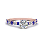Load image into Gallery viewer, shared-prong-thin-round-engagement-ring-with-sapphire-in-FDENS3023RORGSABL-NL-RG