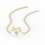 Load image into Gallery viewer, shield-diamond-solitaire-pendant-in-yellow-gold-FDPD11465-NL-YG
