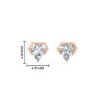 Load image into Gallery viewer, shield-stud-diamond-earrings-in-rose-gold-FDEAR11470ANGLE1-NL-RG.jpg