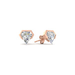 Load image into Gallery viewer, shield-stud-diamond-earrings-in-rose-gold-FDEAR11470ANGLE1-NL-RG.jpg