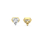 Load image into Gallery viewer, shield-stud-diamond-earrings-in-yellow-gold-FDEAR11470ANGLE1-NL-YG.jpg
