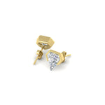 Load image into Gallery viewer, shield-stud-diamond-earrings-in-yellow-gold-FDEAR11470ANGLE1-NL-YG.jpg