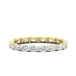 Load image into Gallery viewer, sideways-oval-shape-2-carat-eternity-diamond-wedding-ring-in-yellow-gold-FDEWB8425OV-2.00CT-NL-YG