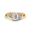 Load image into Gallery viewer, signature-vine-inspired-emerald-lab-diamond-ring-in-yellow-gold-FD10962EMR-NL-YG