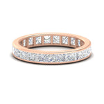 Load image into Gallery viewer, simple-5-carat-princess-cut-diamond-eternity-band-in-rose-gold-FDEWB160PRB-5.00CT-NL-RG.jpg?v=1766128425
