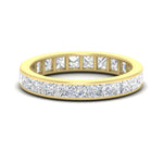 Load image into Gallery viewer, simple-5-carat-princess-cut-diamond-eternity-ring-in-yellow-gold-FDEWB160PRB-5.00CT-NL-YG.jpg?v=1766128425