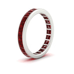 Load image into Gallery viewer, simple-5-carat-princess-cut-ruby-eternity-ring-in-white-gold-FDEWB160PRBGRUDRANGLE2-5.00CT-NL-WG.jpg?v=1766128425