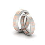 Load image into Gallery viewer, simple-bezel-set-round-couples-anniversary-diamond-band-in-white-gold-FD11147B-NL-WG.jpg
