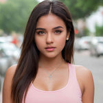 Load image into Gallery viewer, simple-prong-cross-pendant-fdpd10825-0.50-ct-fancy-1-wg