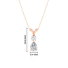 Load image into Gallery viewer, simple-round-and-pear-diamond-pendant-in-rose-gold-fdpd10940angle1-nl-rg-hw.jpg