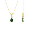 Load image into Gallery viewer, simple-round-and-pear-emerald-sapphire-pendant-in-yellow-gold-fdpd10940gemgerangle2-nl-yg.jpg