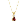 Load image into Gallery viewer, simple-round-and-pear-ruby-sapphire-pendant-in-yellow-gold-fdpd10940grudrangle3-nl-yg.jpg
