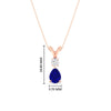 Load image into Gallery viewer, simple-round-and-pear-sapphire-pendant-in-rose-gold-fdpd10940gsablangle1-nl-rg-hw.jpg