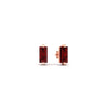 Load image into Gallery viewer, single-baguette-stud-ruby-earring-in-rose-gold-fdear11011grudrangle1-nl-rg.jpg?v=1771394802
